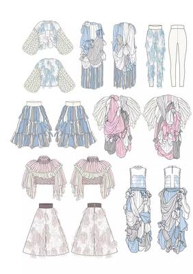 服装设计留学作品集 从“灵感”到“成衣”的创意思维完全释放