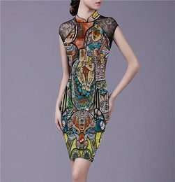 民艺新生 以传统工笔画为灵感的系列服饰设计探索