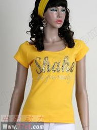 2009-2010春夏韩版时尚女装图案T恤与背心设计趋势